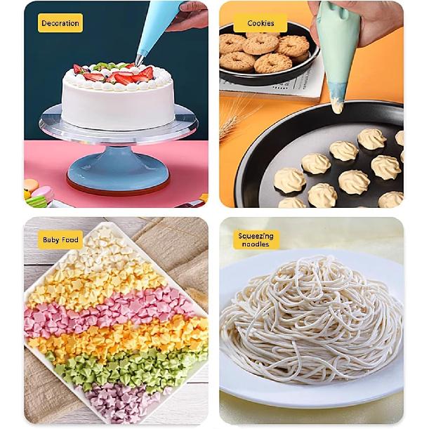 Mini Piping Bags, Disposable 7.6in Small Piping Bags 200pcs, Pastry Piping Bags for Cream Frosting, Icing Bags for Cake and Dessert Decorations Cake