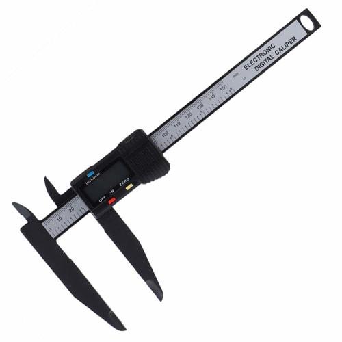 Digital Caliper, 150mm/300mm Carbon Fiber Electronic Digital Caliper, Long Jaw Electronic Caliper Measuring Tool with Large LCD Screen and Easy Metric