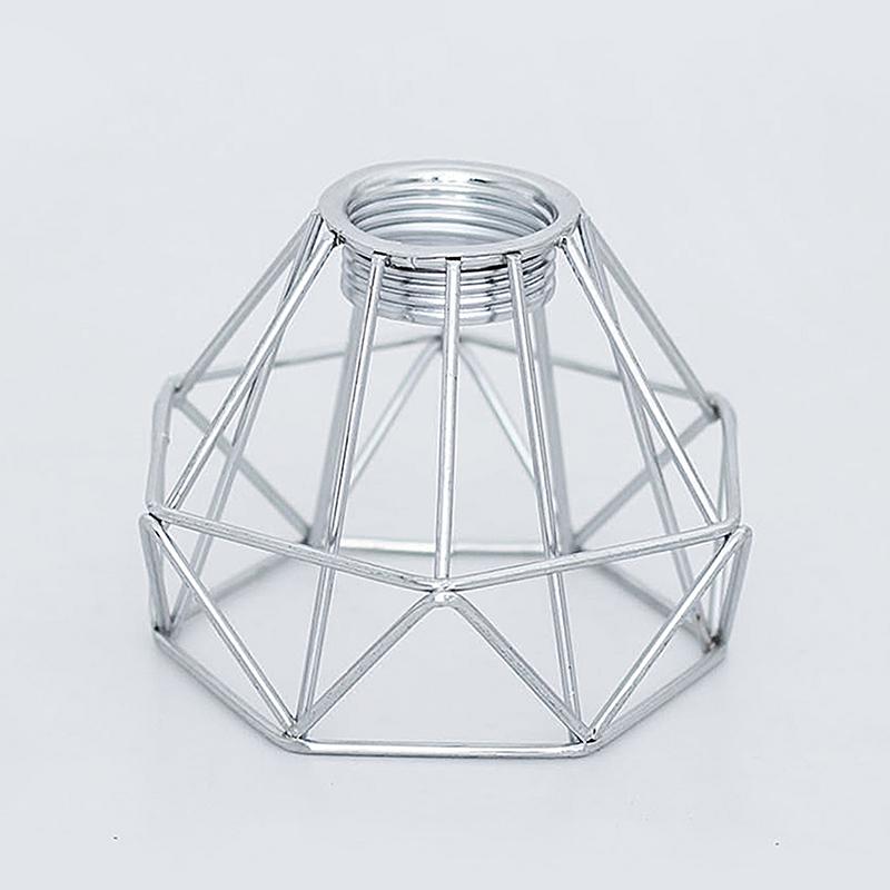 Abajururi moderne pentru candelabru din fier, Abajur din plasă metalică, Abajur pentru lampă suspendată, Acoperitoare pentru plafonieră, Pandantiv candelabru, Decor pentru casă