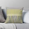Yellow Rising Abstract Stripes Square Pillowcase Polyester Linen Velvet Creative Decorative Throw Pillow Case Car Cushion Cover