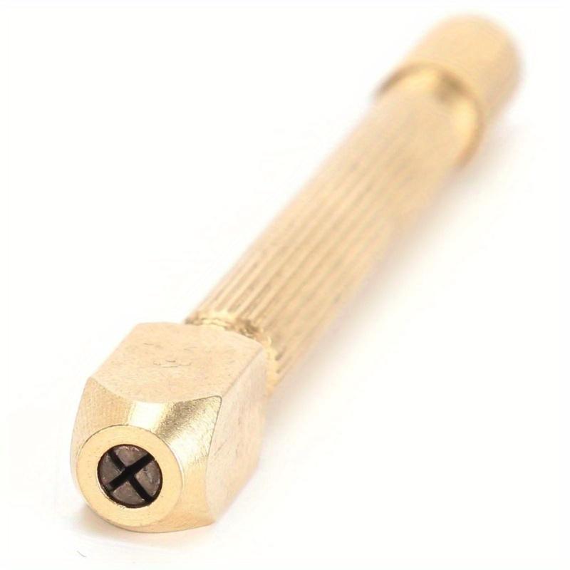 2PCS Portable Doublesided Pin Vise Hand Manual DIY Tool Jewelry Pin Vise Watch Repairing Tool for Watchmaker Watch Repair Tool