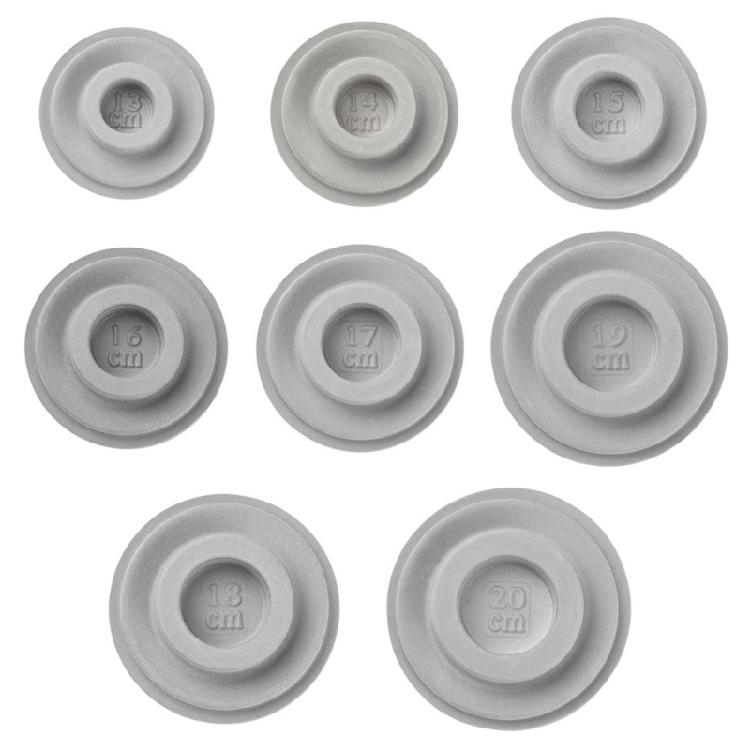 

Set of 8 Flocked Bead Board Jewelry Making Tray WorkBenches Size Measuring Plate 1