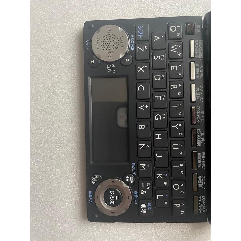 Used CASIO EX-word XD-D8500BK Electronic Dictionary Main Unit
