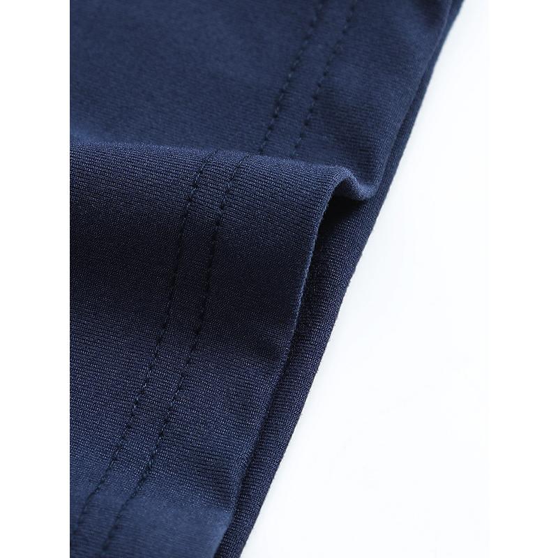 Mock Neck Long Sleeve, Polyester Quick-Dry for Casual