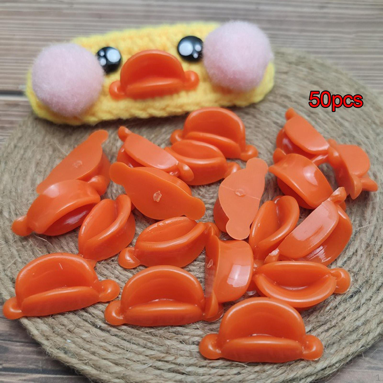 50 шт. утиный клюв DIY кукла ремесленные игрушки изготовление аксессуаров для резины 42MM
