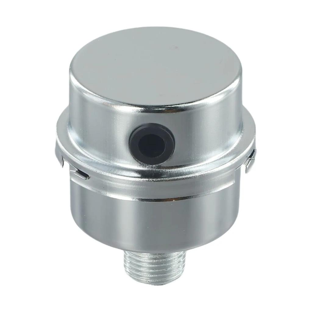 12.5/16/20mm Portable Metal Air Filter Oil-Free Muffler Intake Filter Air Compressor Pump Accessories Squelch Muffler Hot