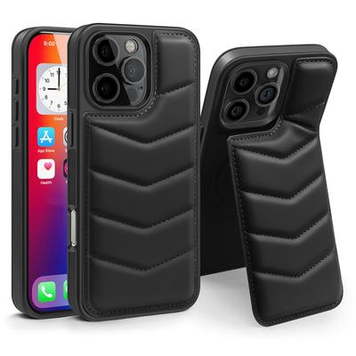 Portafoglio in Pelle Porta Carte Cover per Telefono MagSafe Per iPhone16 15 14 Plus 13 12 11 Pro Max Supporto Ricarica Magnetica Cover Protettiva