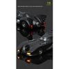 1/32 Batmobile Bat 1989 Alloy Car Model Sound and Light Pull Back Children's Toy Collectibles Birthday Gift