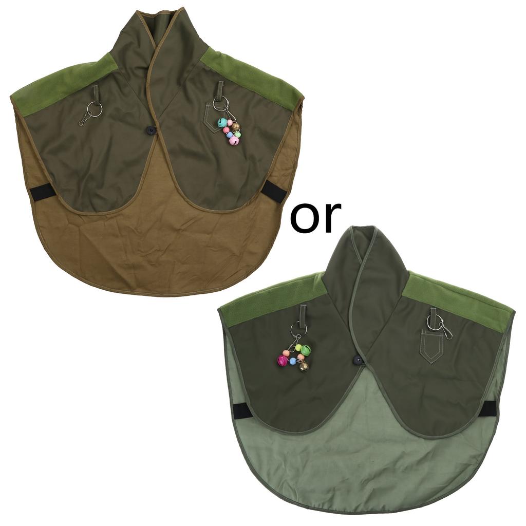 Interactively Play Parrot Shoulder Protector Neck Guard Pet Bird Parakeets Shawl Anti-scratch Multifunctional Shawl