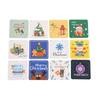24PCS/Pack Creative Festival Favors Party Supplies Xmas Patterns With Envelope Mini Greeting Cards Merry Christmas Postcard