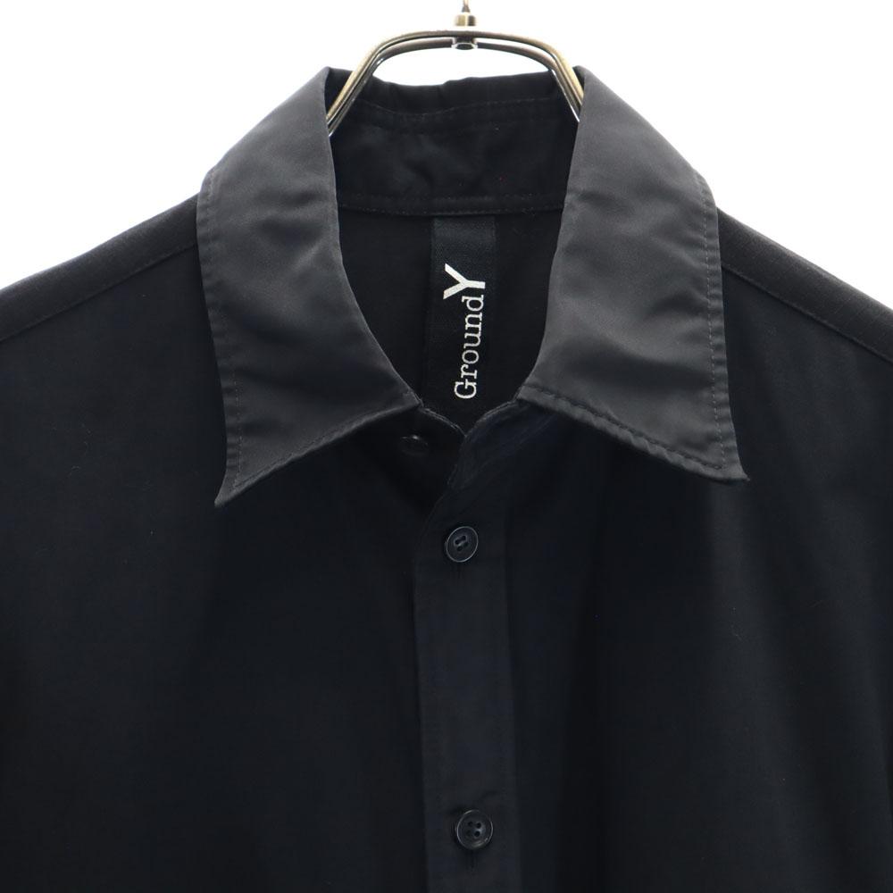 Ground Y Long Sleeve Long Shirt 3 Black Men's Used