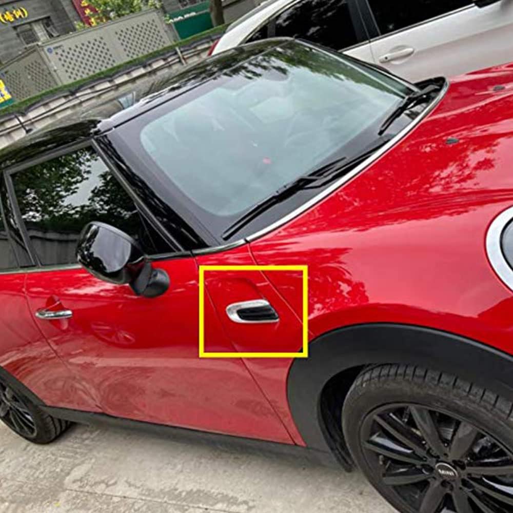 Rauchglas Dynamische Gelbe LED Seitenblinker für Mini Cooper F55 F56 F57 LED Blinker Seitenmarkierungsleuchten OEM#7298348