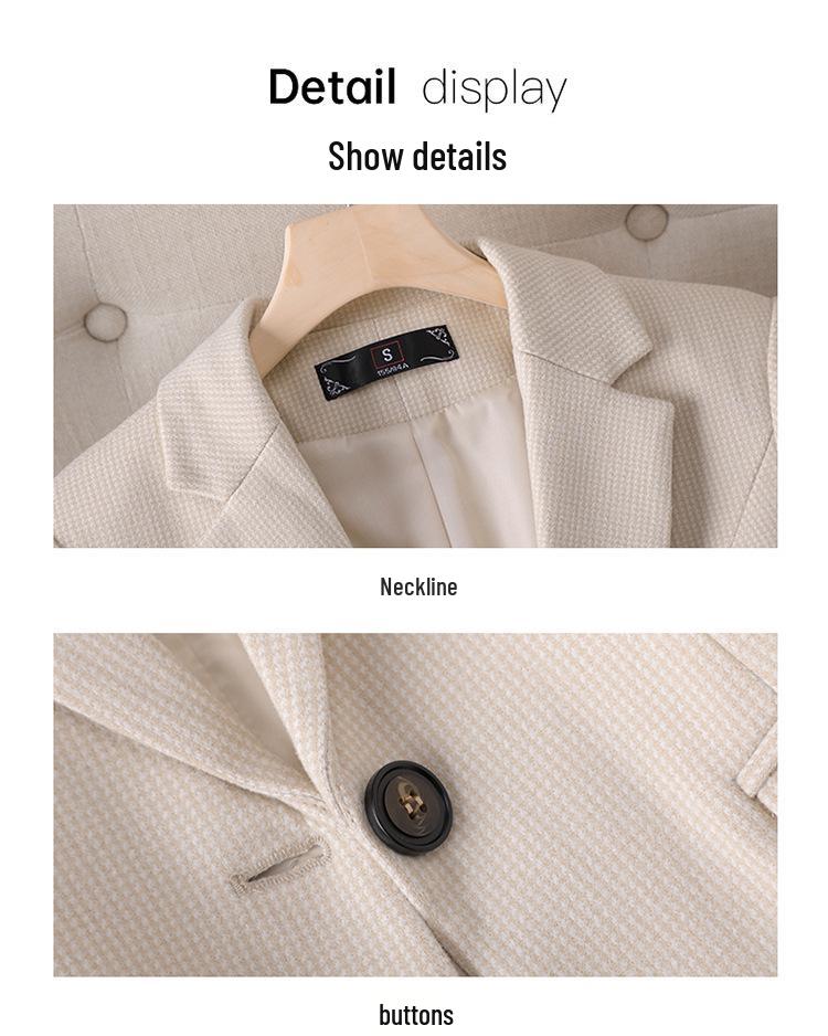 Koreanischer Stil Petite Damenblazer: High-End Kurze Jacke für Frühling und Herbst 2025