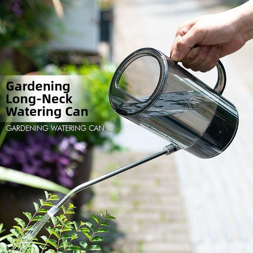 Large Capacity Watering Can Transparent Gardening Watering Bottle Watering Sprayer  House Plants