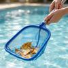 Swimming Pool Cleaning Kit with Stainless Steel Telescopic Pole Mesh Skimmer Net and Brush for Pool Maintenance