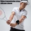Silicone Protective Cover For Action Camera Case With Adjustable Wrist Strap For Secure Mount During Outdoor Activity
