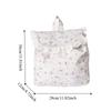 Kawaii Drawstring Backpack Outdoor Travel Schoolbag New Ruffles Backpack  for Teenager