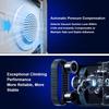 Fensterputzroboter Liectroux G9, 2 vibrierende bionische Arme, 8-Wege-Wasserpumpen-Sprüher, 10000 Pa, funktioniert rahmenlos, App, Sprachansagen