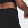 Adidas Logo Solid Color Slim Fit Casual Fitness Shorts Women shorts Black HG4368