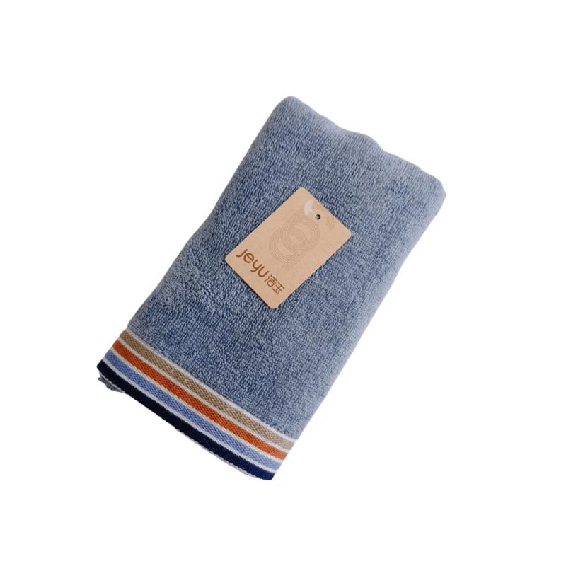 Jieyu JQ4012 Pure Cotton Zero Twist Towel 70g синий