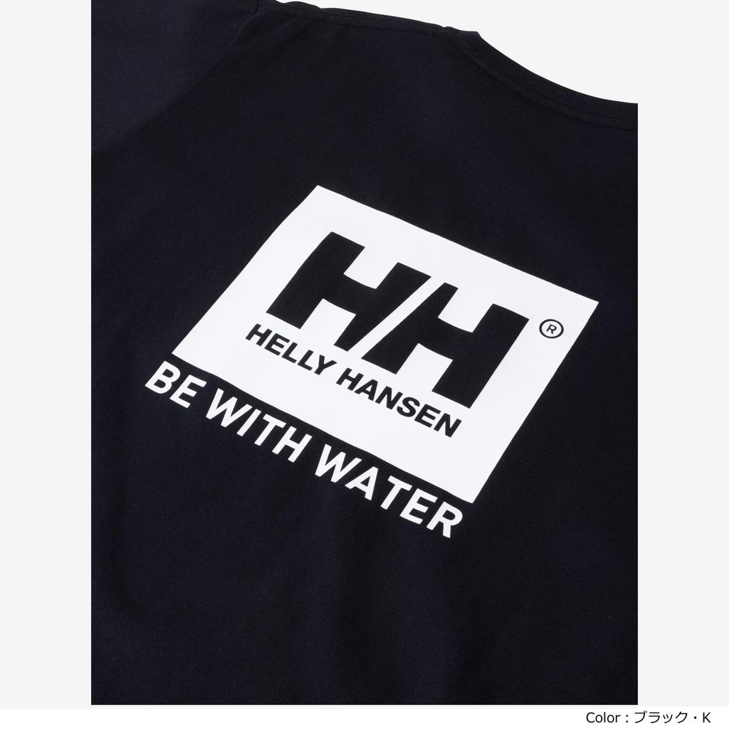 Helly Hansen S/S Be With Water Logo Tee, Black