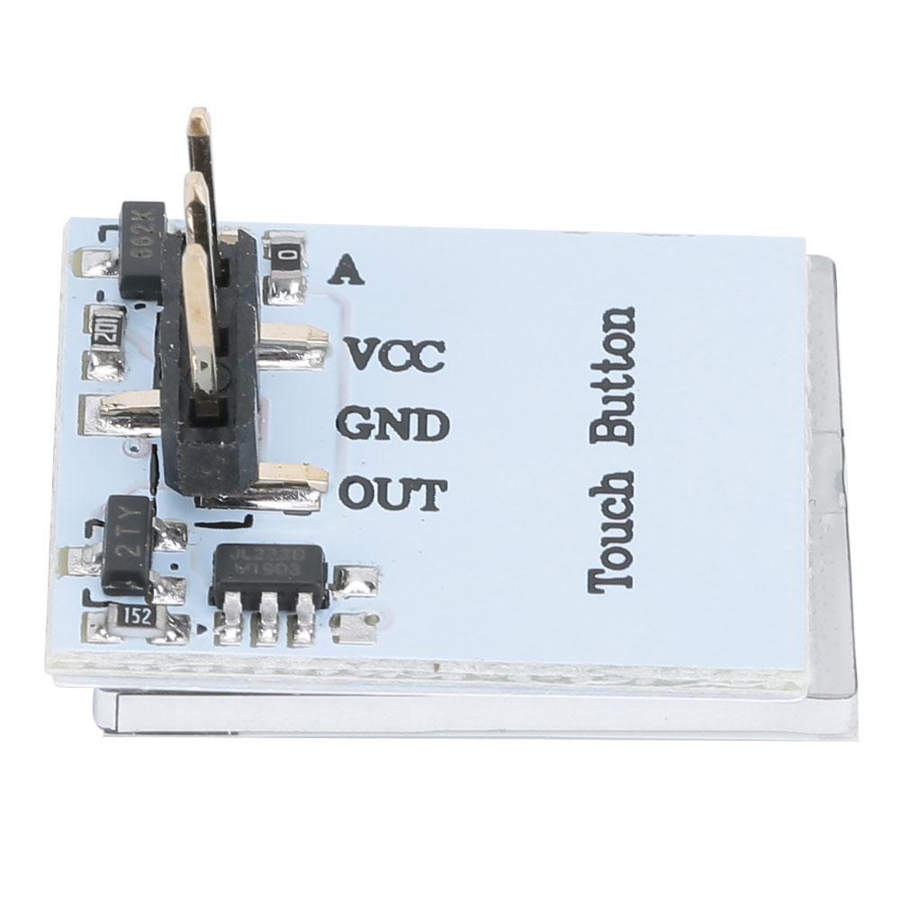 2 Stück HTTM 2,7V6V Kapazitives Anti-Interferenz Touch-Schalter Tastenmodul(blau )