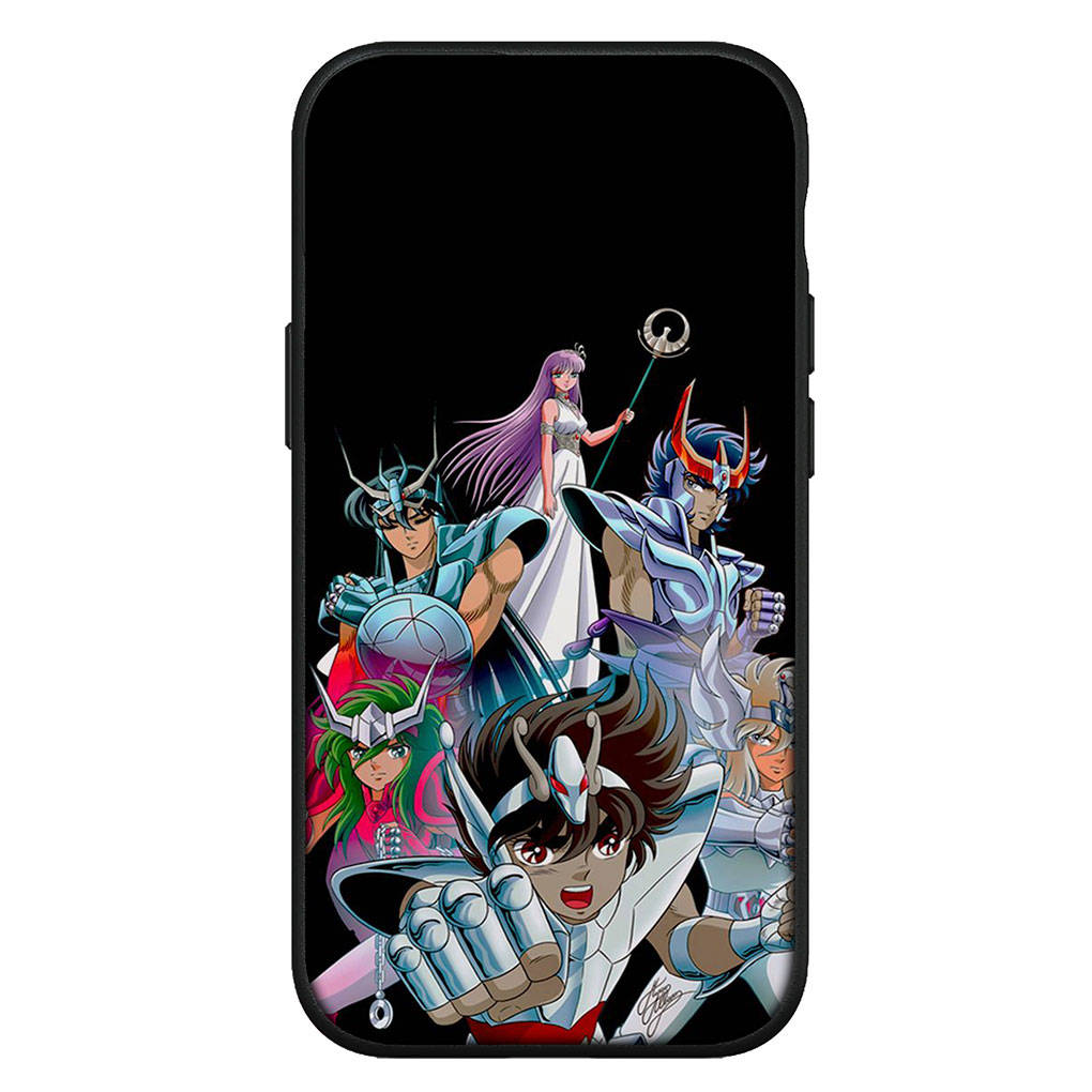 Cover for iPhone 16 15 Xiaomi Redmi Note 14 13 12 11 Pro Max X 8 9 16e Samsung Galaxy S25 S24 S23 Moto A4 G54 OPPO Huawei Anime Saint Seiya Phone Case