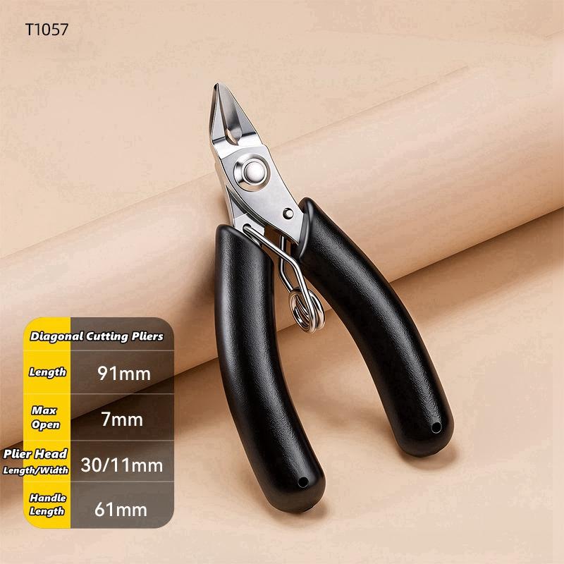 Xiaomi Mini Diagonal & Chain Nose Pliers Set for Jewelry Making Beading Craft Repair DIY Handmade Multifunctional Precision Hand Tool