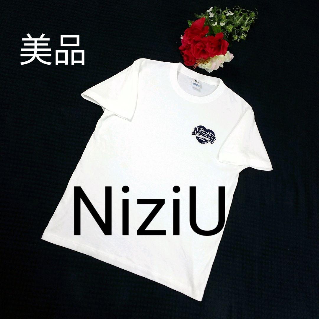 

[USED] NiziU NiziU Embroidered Logo Patch T-Shirt White