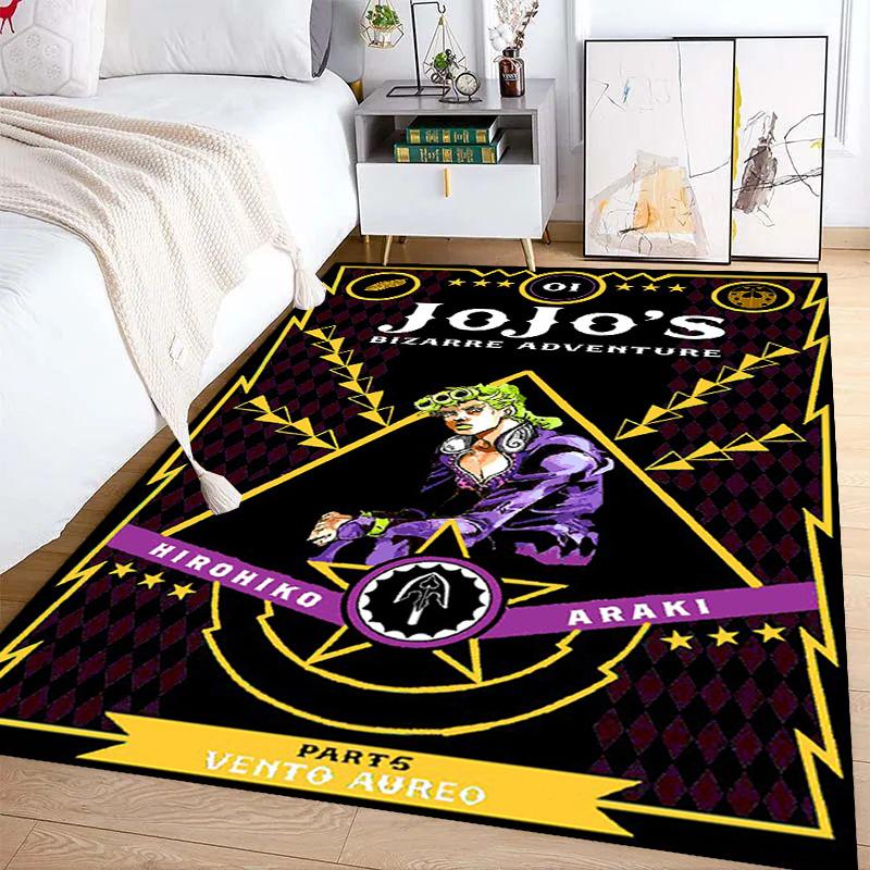 JoJos bizarres Abenteuer: Diamant Unzerbrechliche Teppichbodenmatten Heimdeko Weihnachtsgeschenke Badezimmerteppich Mode