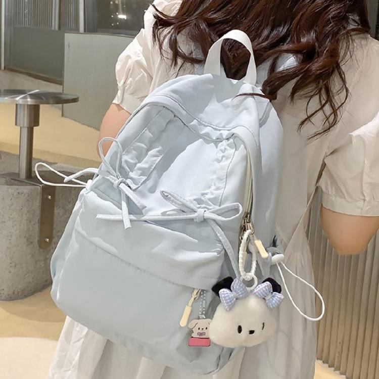 Japanese Styles Backpack Casual Daypacks School Backpack Travel Backpack Large Capacity Backpack Lovely Bows Backpack