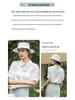 2025 Summer European Women's Silk Lapel Short Sleeve Solid Color T-Shirt