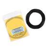 200pcs O Ring Waterproof Rubber Seal Watch Back Cover Seal Gaskets Repairing Tool (0.6mm )