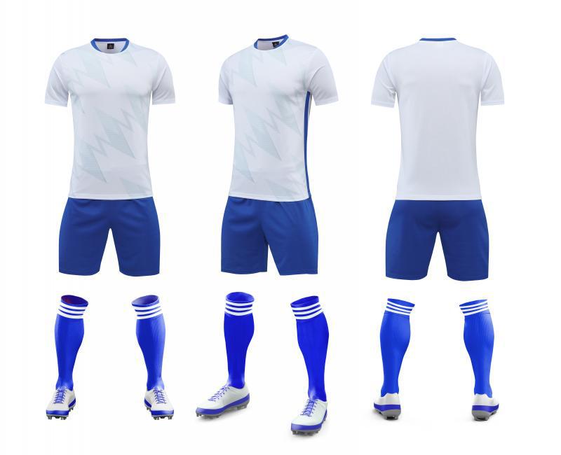 

Customizable Quick-Dry Short-Sleeve Football Jersey Set for Adults & Kids - Training & Match Sportswear 2XL