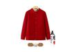 Fleece-Lined Thermal Cardigan and Thick Winter Coat for Middle-Aged and Elderly Women