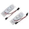 LED License Number Lamps Plate Lights For Opel Astra K J H Corsa D E C Meriva A B Vectra C Zafira B Insignia Adam Vauxhal