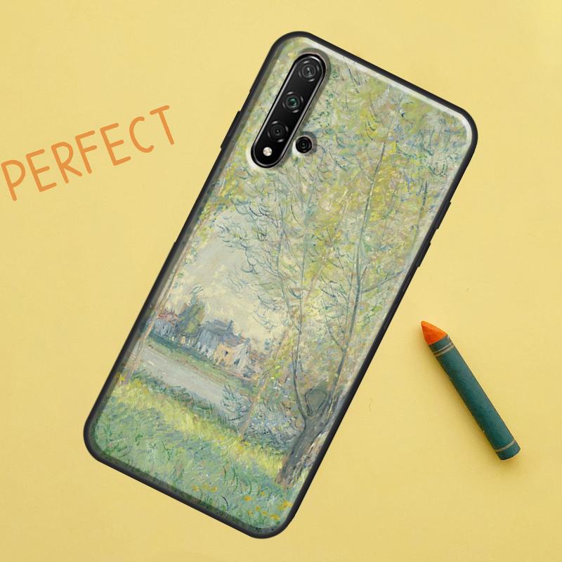 

Claude Monet Cool For Huawei Nova 10 9 SE 11 Pro 12i 11i 8i Y60 Y70 Y90 Y61 Y91 Y72 Y73 P20 P40 P30 Lite Case Huawei Nova 5T