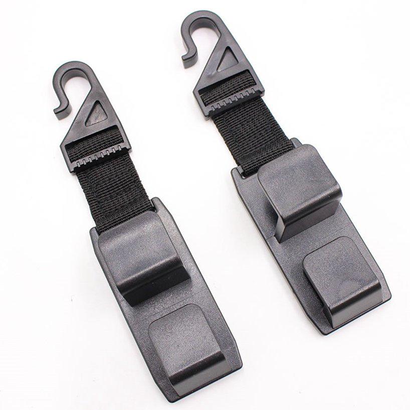 Purse ABS Car Seat Headrest Hook 1/2/4Pcs Grocery Bag Auto Seat Hanger Backseat Holder