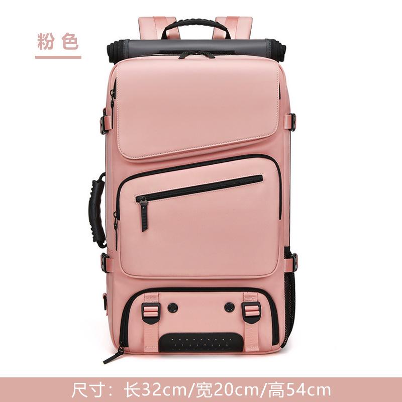 60L Large Capacity Travel Shoulder Bag Female Multifunctional Luggage Bag Handheld Crossbody Wash Bag Men's Backpacks