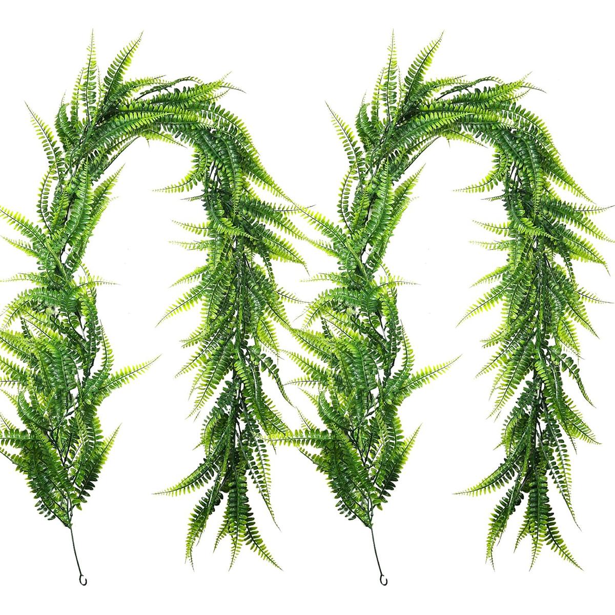 

Искусственные растения плюща Масло солодки Персидские листья лианы Свадьба Рождество Дом Фестиваль Балкон Сад Офис Украшение Горячая распродажа 1pc