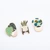 Verrückte Pflanzenliebhaberin Anstecknadeln Grüne Sukkulenten Aloe Topfpflanzen Emaille Abzeichen Kreativ Cartoon Tasche Rucksack Reversnadeln Schmuck Geschenk