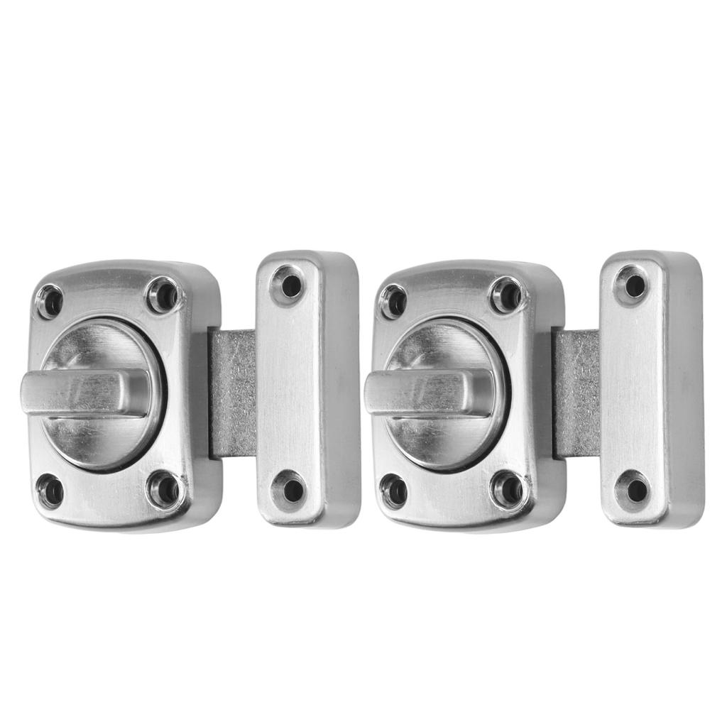 Door Latch Rust Proof Smooth Edge Comfortable Grasp User Friendly Knob Square Door Lock Latch for