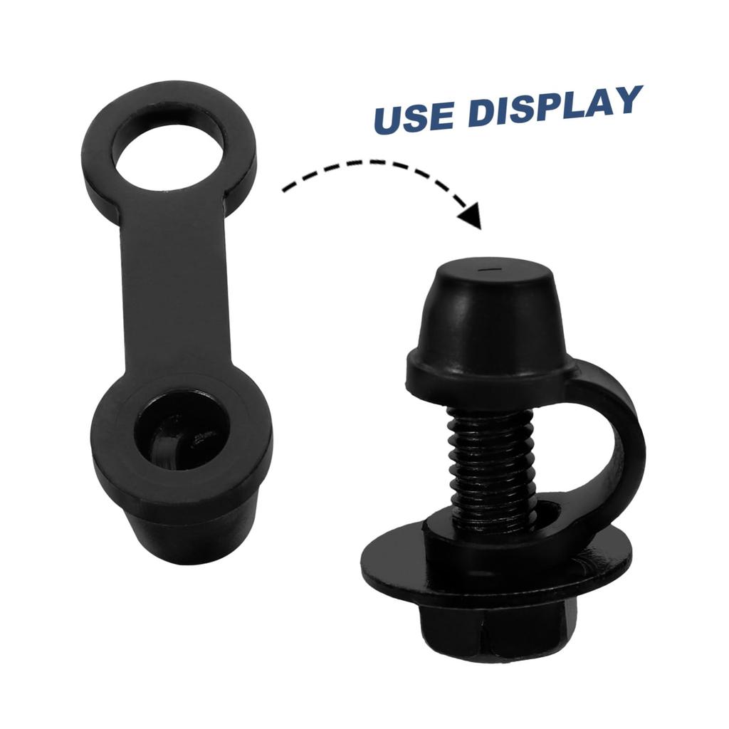 GETAJGHSD 10pcs Caliper Dust Boots Motorcycle Cap Bleeder Cap Brake Rubber Brake Bleeder Cap Car Bleeder Cap Rubber