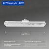 E27 Upgraded Eye Protection Crystal LED Bulb Flat Low High Bay for Study Room Porch Indoor Outdoor Lighting