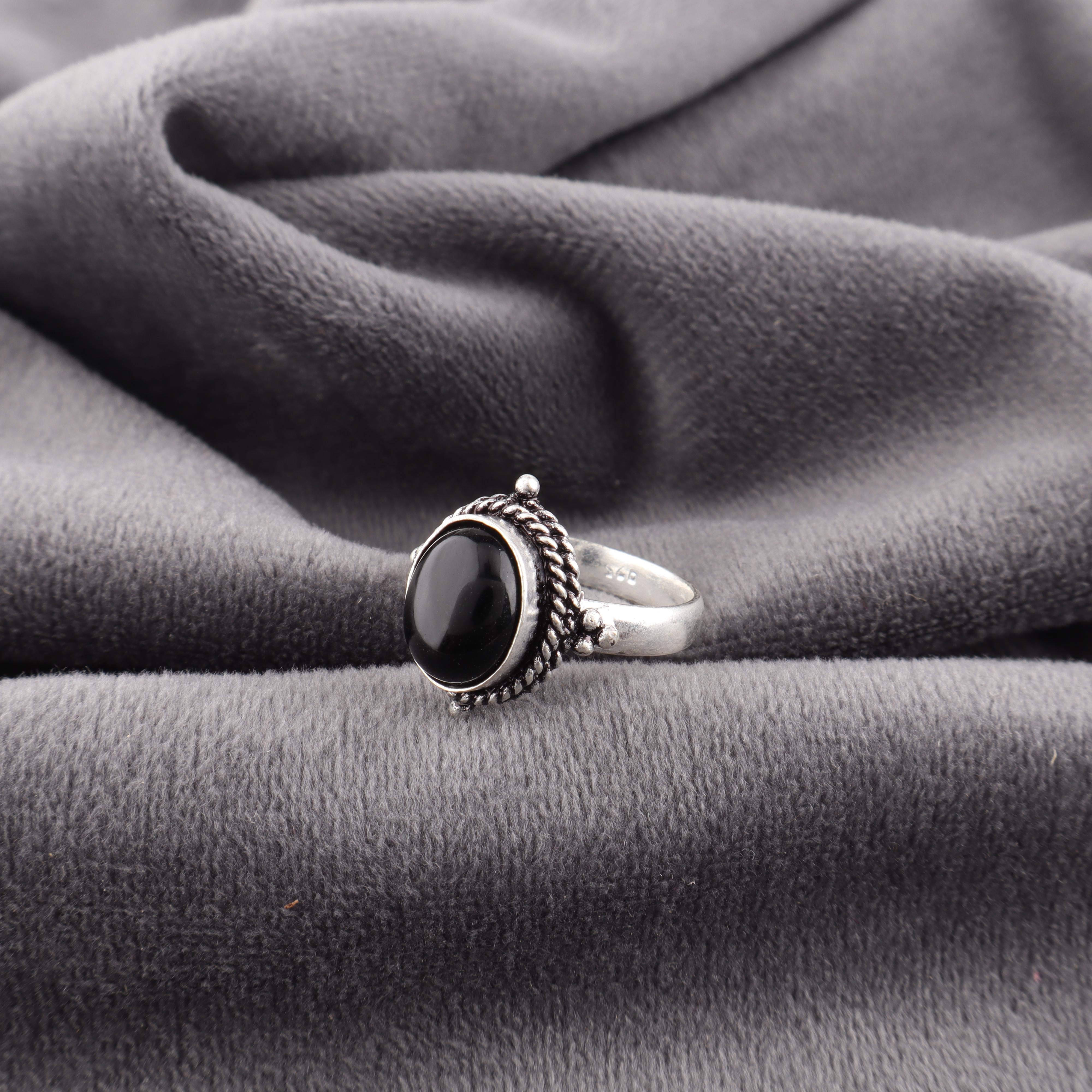

Кольцо с черным турмалином, ювелирное изделие с драгоценным камнем, кольцо из 925 стерлингового серебра, потрясающее кольцо ручной работы, ювелирный подарок для нее 10 чёрный