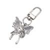 Elegant Resin Butterfly Keychain Alloy Key Holder Unique Keyring Bag Pendant Fashion Accessory for Women and Girls