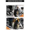 R 1250R 2019- For BMW R1250R R1200R 2015-2018 Front Fender Extensions Fender Extender Splash Accessories