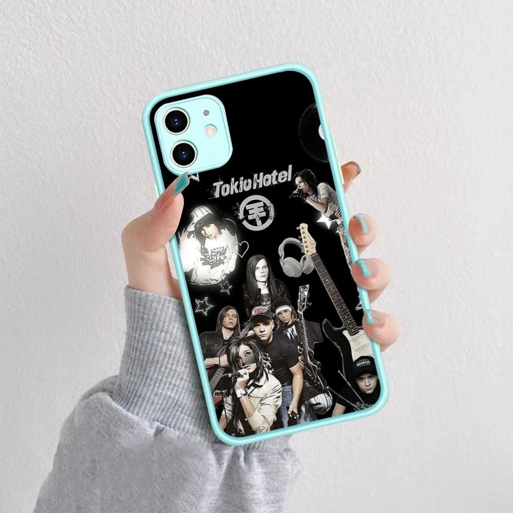 

Hot Band T-Tokio H-Hotel Phone Case For IPhone 14 11 12 13 Mini Pro Max 8 7 Plus X XR XS MAX Translucent Matte Cover iphone 13