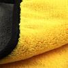 Two-Color Ultra-Absorbent Coral Fleece Car Cleaning Towel