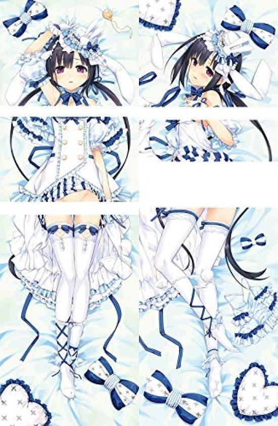 

Maitetsu Last Fukami Dakimakura с обложки White Rabbit Dress Run!! увидеть. (Р18) [Товары]